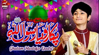 New Rabi Ul Awal Title Naat 2020  Pukaro Ya Rasool Allah ﷺ  Ghulam Mustafa Qadri [upl. by Ahsilak]