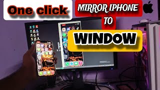 How To Screen Mirror an iPhone or iPad to Windows  AIRDROID [upl. by Erodavlas]