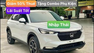 🔖 Review Honda HRV  G 2024 Giảm 50 Thuế Tặng Combo Phụ Kiên Lãi Suất Ưu đãi Sẵn Xe Giao Ngay [upl. by Sacram582]