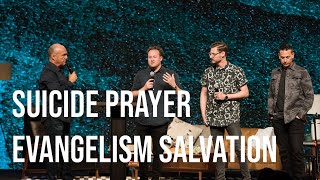 Q amp A  Suicide Evangelism Prayer Salvation  Greg Laurie Jason Powell Jonathan Laurie Jarrid Wilson [upl. by Scriven]