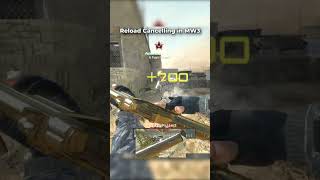 Reload Cancelling in MW3 😂 callofduty nostalgia [upl. by Iznil284]