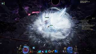 Last epoch 11 Sorcerer Static orbGlacier coc Meteor 1k corruption boss and t4 dungeons [upl. by Aracahs]