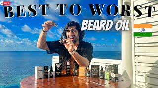 Your Favourite Beard Oil FAILED BEARD GROWTH TEST  Best To Worst Beard Oil In India  Mridul Madhok [upl. by Enatan581]