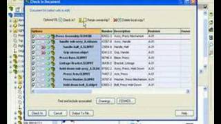Checking in an Assembly  SOLIDWORKS PDMWorks Tutorial [upl. by Erdnoid]