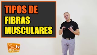 FIBRAS MUSCULARES  TIPOS  LENTAS y RÁPIDAS  BLANCAS y ROJAS  TIPO 1 y TIPO 2 [upl. by Stichter]