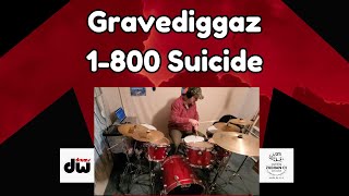 Gravediggaz  1800 Suicide  Drum Cover [upl. by Mendy242]