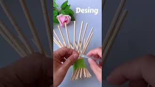 WOOLEN CRAFTS WITH PLASTIC BOTTLE  AMAZING PAPER CRAFTS  DESI JUGAAD  DIY lifehack shortss [upl. by Nilkoorb]