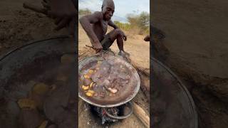 Hunting feast 👉Perfect hunting process in long video hadzatribe cooking hunting food wildlife [upl. by Elodie]