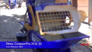 Compact Pro 30 CP30 Render Spray Machine  Demo Video [upl. by Ariada]