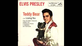 Teddy Bear karaoke Elvis Presley [upl. by Einot]