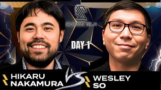 Kanya Kanyang DISKARTE Muna  GM Nakamura vs GM So 9LX 2024 Day 1 Rd 1 [upl. by Frasch]