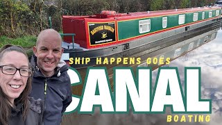 Ship Happens Goes Canal Boating For The First Time canal canalboat [upl. by Ansela]