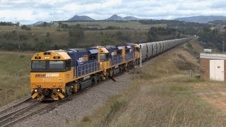 NSW Railways Hunter Valley 27 April 2011 Part 1 [upl. by Bolan]