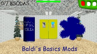 Baldis Basics Mods  every item shoots Bsoda spray [upl. by Campney178]