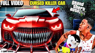 GTA 5  Cursed Killer Car Franklin Try to Save Shinchan from Killer Car in GTA V MOD [upl. by Vikky]