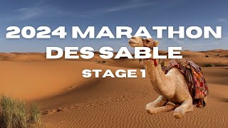 2024 Marathon Des Sable  Stage 1 [upl. by Cha493]