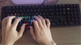 쿨러마스터 MASTERKEYS PRO L RAINBOW 사용기 [upl. by Anairda]