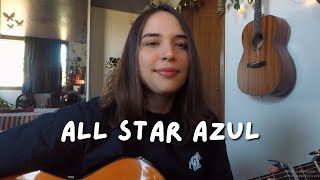 All Star azul  Nando Reis l Flora Lago cover [upl. by Aserehtairam451]