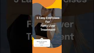 5 fatty liver exercise at home  best exercise for liver health [upl. by Noivaz]