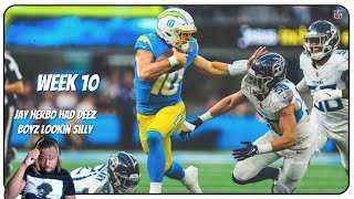 Tennessee Titans vs Los Angeles Chargers  2024 Week 10 Game Highlights Reaction [upl. by Shriver]