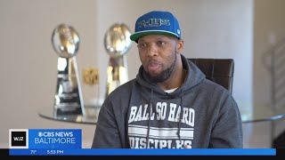 Terrell Suggs says Ravens defense played bully football in exclusive interview with WJZs Rick Ri [upl. by Surat]