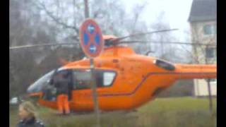 Hubschrauber landet in ALT Garbsen [upl. by Beryl]