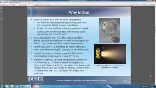 Iodine RF Ion Thruster Development [upl. by Raclima]