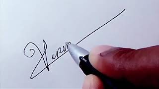 V signature  How to draw my own signature  91 8304091383 whatsapptelegramanoopvtkrgmailcom [upl. by Ardis995]