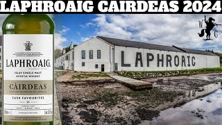 Laphroaig Cairdeas 2024 10 Year Cask Favourites Islay Single Malt Scotch Whisky Review [upl. by Heuser382]