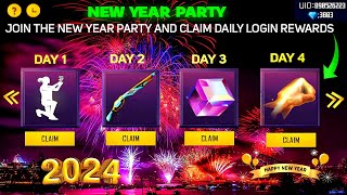 New Year Event Free Fire 2024🥳  Free Fire New Event  Ff New Event  Upcoming Events In Free Fire [upl. by Olinde861]