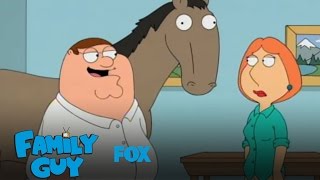 The Brain Damaged Horse  Season 7  FAMILY GUY [upl. by Anivel712]