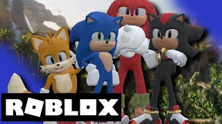 Official Sonic 3 Movie Roblox Collab Animations [upl. by Rehoptsirhc]