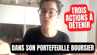 3 actions à détenir dans son portefeuille boursier Novembre 2024 [upl. by Aikim]