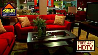 Ashley Furniture HomeStore  quotTrash the Livingroomquot [upl. by Llib716]