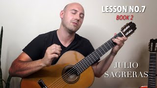 Sagreras  Book 2 Lesson No 7  Classical Guitar Study  Played by Jonathan Richter [upl. by Ahsimak]