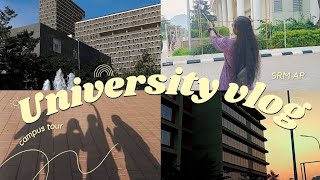 University vlog at SRM AP🎓👩🏻‍🎓 [upl. by Filipe]