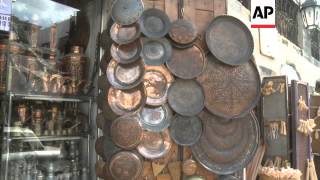 Ancient art of copper engraving at risk in Syria [upl. by Mauralia158]