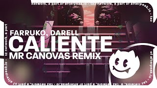 Farruko Darell  Caliente Mr Canovas Techno Remix Lyrics [upl. by Ahsilek]