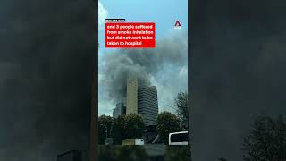 Fire at Singapore’s Golden Mile Tower [upl. by Henning]