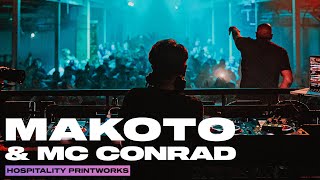 Makoto amp Conrad  Live  Hospitality Printworks 2023 [upl. by Eislek]