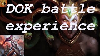 DOK battle experience  how to play Daughters of Khaine Warhammer Age of Sigmar [upl. by Mallen]