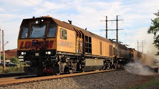 LORAM RAIL GRINDER Sends Sparks Flying on the NS Washington District in Manassas VA  7112024 [upl. by Trinee]