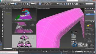 Autodesk 3ds Max 2015 Quad Chamfer [upl. by Deirdra507]