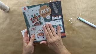 Kerst kaarten uit diy kerstblok action [upl. by Enawd]