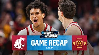 Iowa State ROLLS PAST Washington State Advances To Sweet 16 I March Madness Recap I CBS Sports [upl. by Weide]