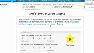 How to Write a Review on HomeStars [upl. by Wakefield]