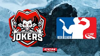 Jetspeed Jokers v SL Magnellanic  Div 9  11th May  IceHQ Beer League ice hockey [upl. by Burhans]