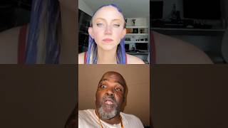 She colored her hair purple 😱haircolor colors female shorts reaction fyp viral funny [upl. by Beaumont]