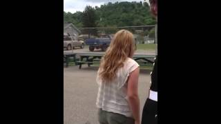 Marine surprises girlfriend at high school [upl. by Assilim478]