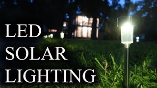 Sunnest Solar LED Lights Review and Install [upl. by Rellek]